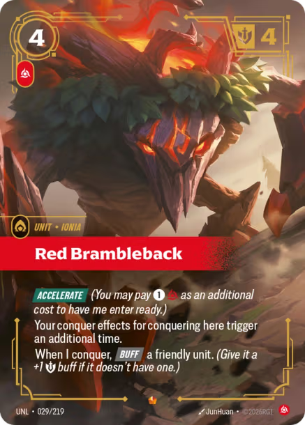 Red Brambleback - 029/219 - Epic Fury