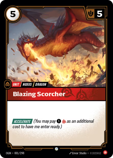 Blazing Scorcher - 001/298 - C Fury