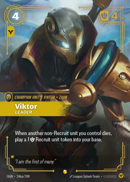Viktor, Leader - 246a/298 - Epic Order