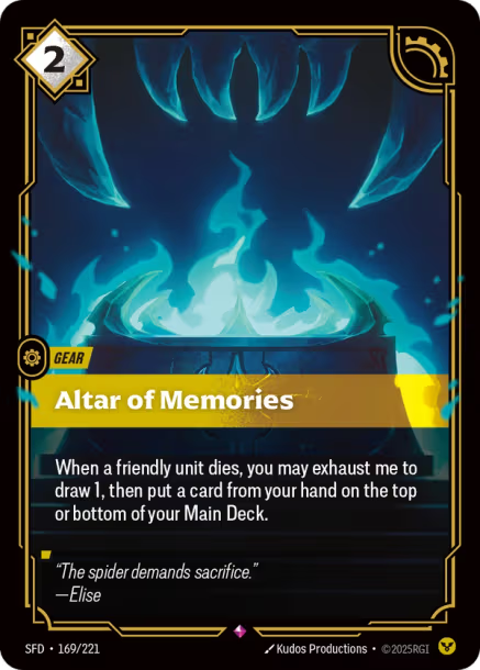 Altar of Memories - 169/221 - R Order