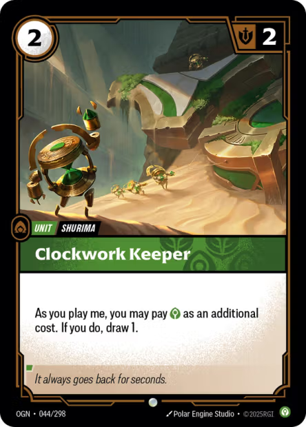 Clockwork Keeper - 044/298 - C Calm