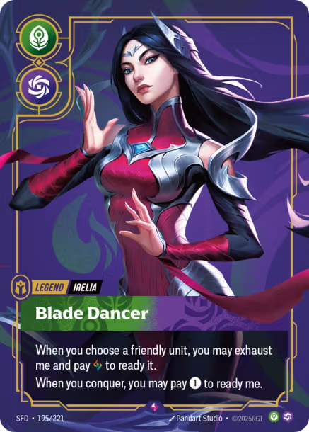Blade Dancer - 195/221 - R Calm/Chaos
