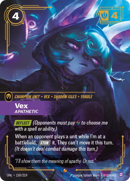 Vex, Apathetic - 150/219 - Epic Chaos