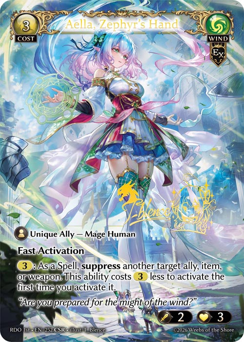 Aella, Zephyr’s Hand (CSR) - Radiant Origins