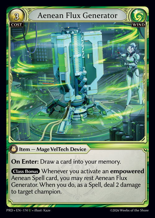 Aenean Flux Generator - .asphodel/paradise - U Wind