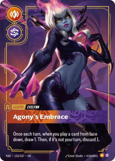 Agony's Embrace - 153/167 - R Legend