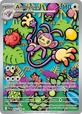 Ambipom - 107/094 - Phantasmal Flames