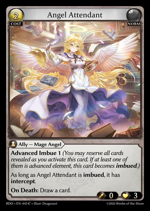 Angel Attendant - Radiant Origins - C Norm
