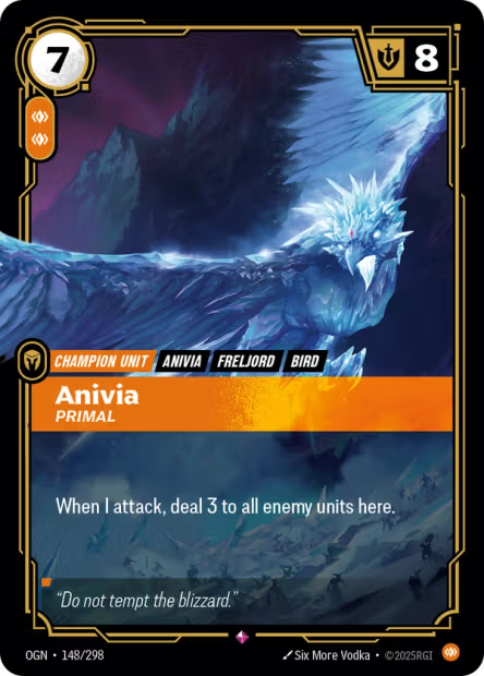 Anivia, Primal - 148/298 - R Body