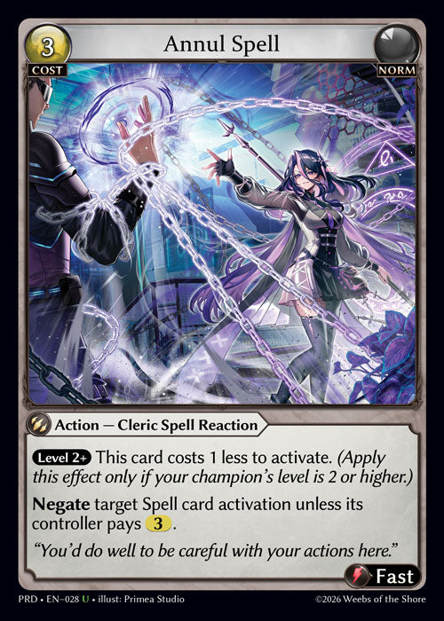 Annul Spell - .asphodel/paradise - U Norm