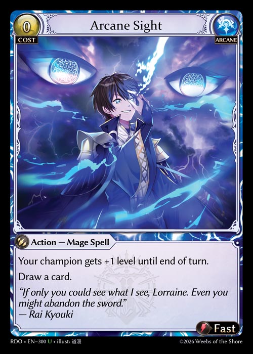 Arcane Sight- Radiant Origins - U Arcane