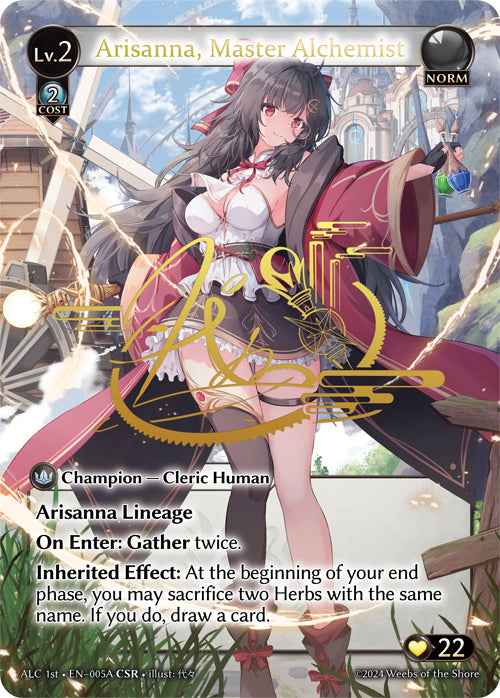 Arisanna, Master Alchemist (CSR) - Alchemical Revolution