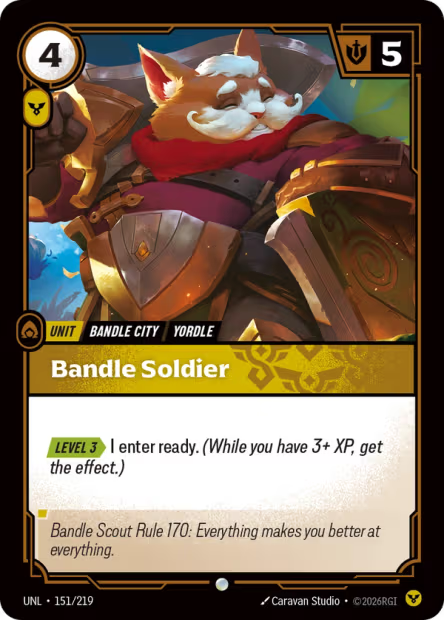 Bandle Soldier - 151/219 - C Order
