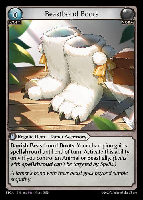 Beastbond Boots - Fractured Crown - SR Norm