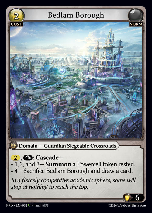 Bedlam Borough - .asphodel/paradise - U Norm