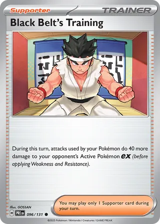 Black Belt's Training - 096/131 - Prismatic Evolutions