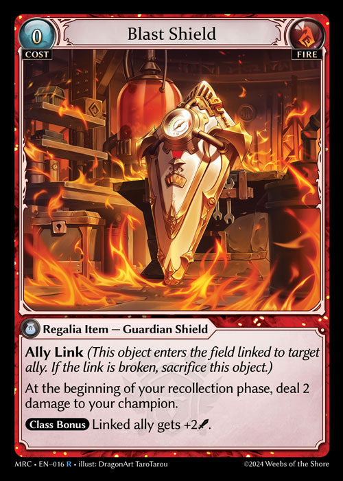 Blast Shield - Mercurial Heart - R Fire