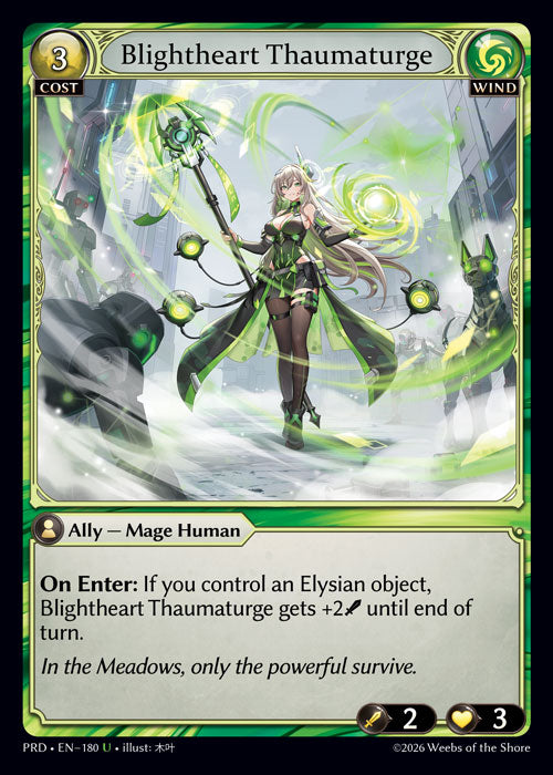 Blightheart Thaumaturge - .asphodel/paradise - U Wind