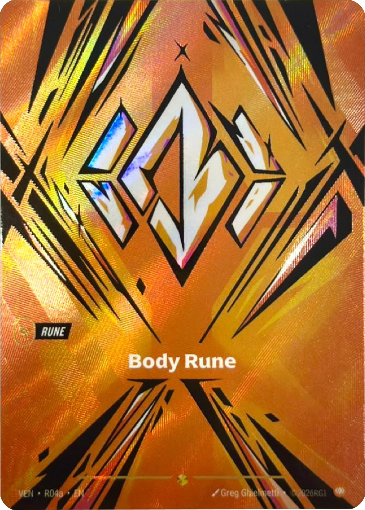 Body Rune - R04a - Rune