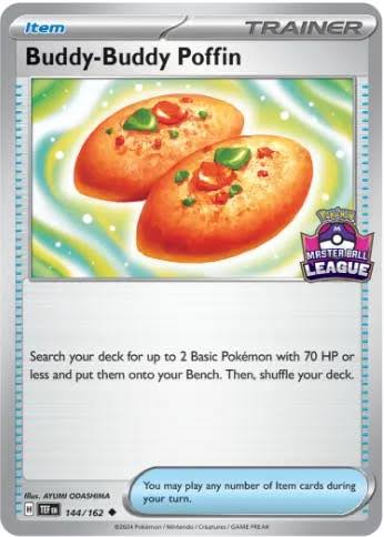 Buddy-Buddy Poffin - 144/162 - Master Ball League