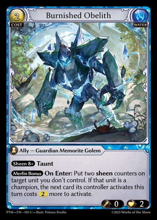 Burnished Obelith - Phantom Monarchs