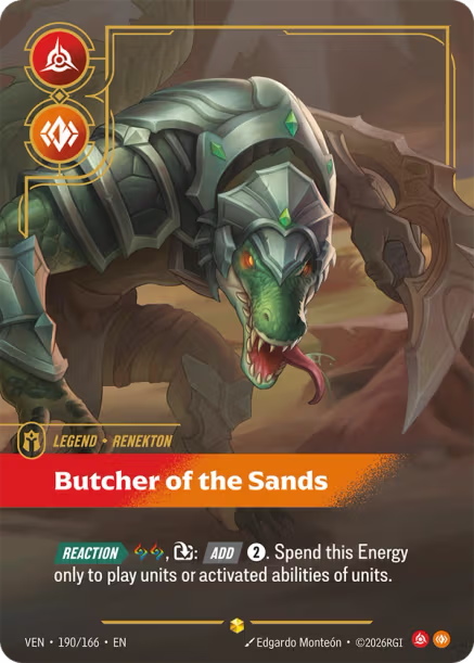 Butcher of the Sands - 190/166 - Overnumbered
