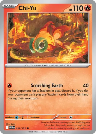 Chi-Yu - 031/132 - Mega Evolution