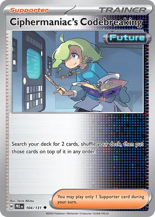 Ciphermaniac's Codebreaking - 104/131 - Prismatic Evolutions
