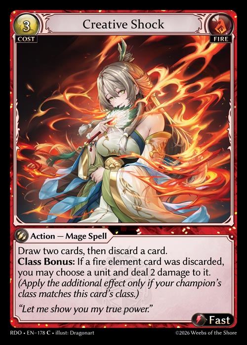 Creative Shock - Radiant Origins - C Fire