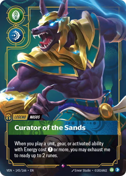 Curator of the Sands - 145/166 - R Calm/Mind