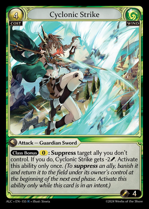 Cyclonic Strike - Alchemical Revolution - R Wind