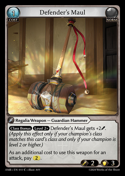 Defender’s Maul - Mortal Ambition