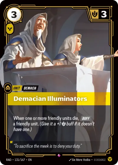 Demacian Illuminators - 131/167 - R Order