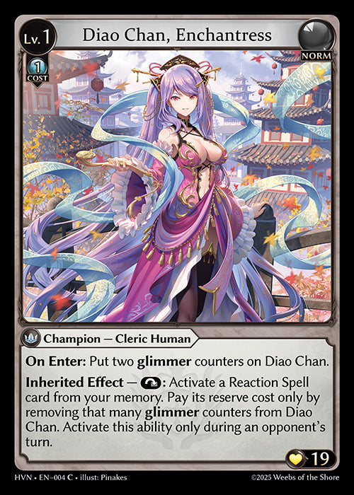 Diao Chan, Enchantress - Abyssal Heaven