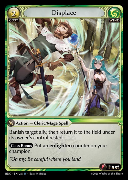 Displace - Radiant Origins - R Wind
