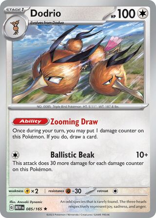 Dodrio - 085/165 - 151