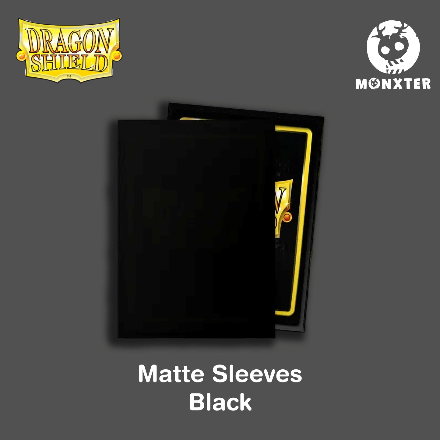 Dragon Shield Black Matte Sleeves