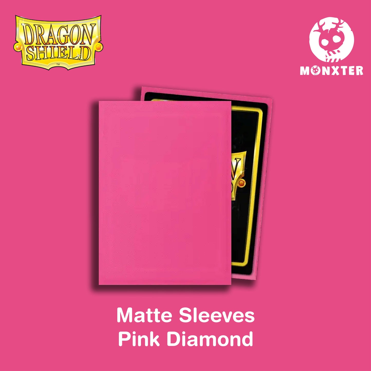 Dragon Shield Pink Diamond Matte Sleeves