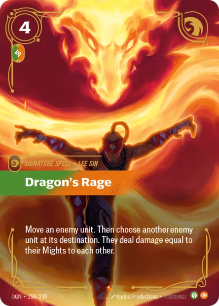 Dragon's Rage - 258/298 - Epic Calm/Body