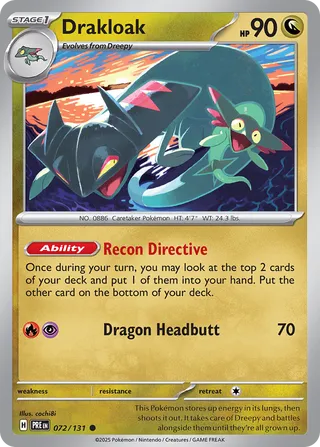 Drakloak - 072/131 - Prismatic Evolutions