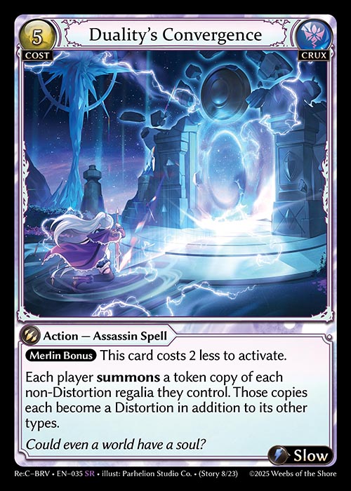 Duality’s Convergence - Merlin Re:Collection Brilliant Vestige - SR Crux