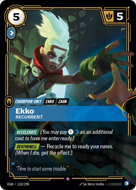 Ekko, Recurrent - 110/298 - R Mind