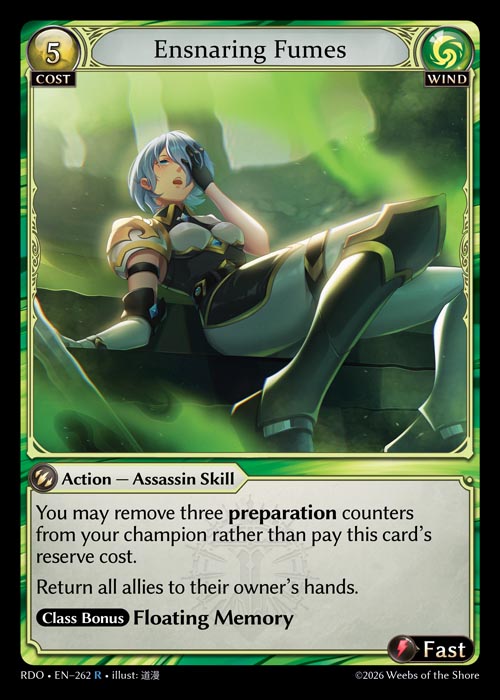 Ensnaring Fumes - Radiant Origins - R Wind