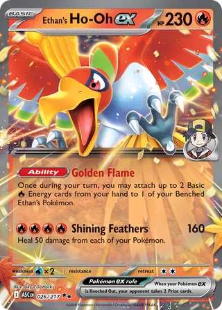 Ethan's Ho-Oh ex - 026/217 - Ascended Heroes