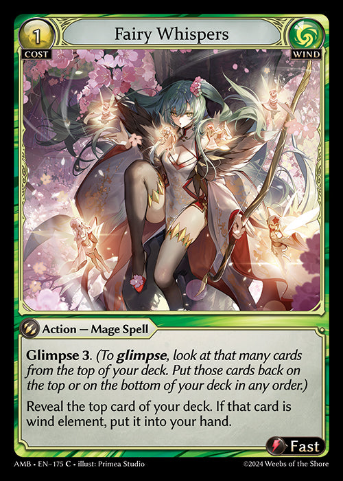 Fairy Whispers - Mortal Ambition - C Water