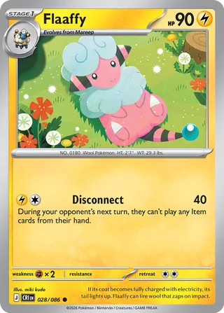 Flaaffy - 028/086 - Chaos Rising