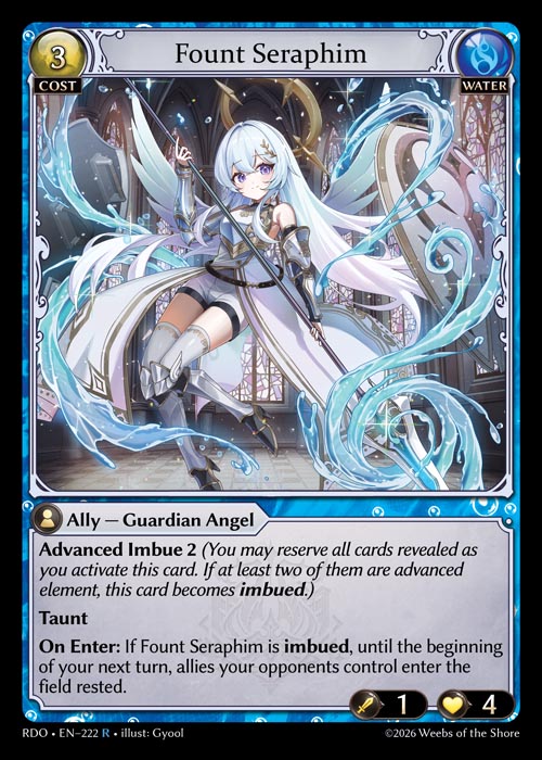 Fount Seraphim - Radiant Origins - R Water