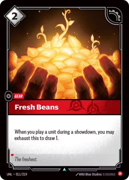 Fresh Beans - 011/219 - U Fury