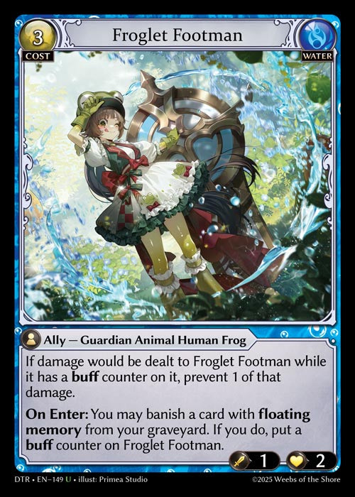 Froglet Footman - Distorted Reflections