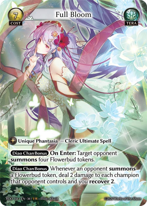 Full Bloom - Radiant Origins - UR Tera